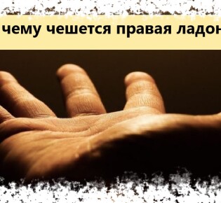 К чему чешется правая ладонь — приметы по дням недели
